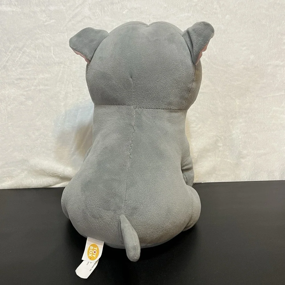 Shar-Pei Sharpei Plush English BullDog Wrinkles Stuffed Animal Stitched Eyes 11